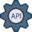 api logo